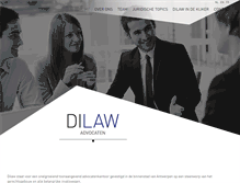Tablet Screenshot of dilaw.be
